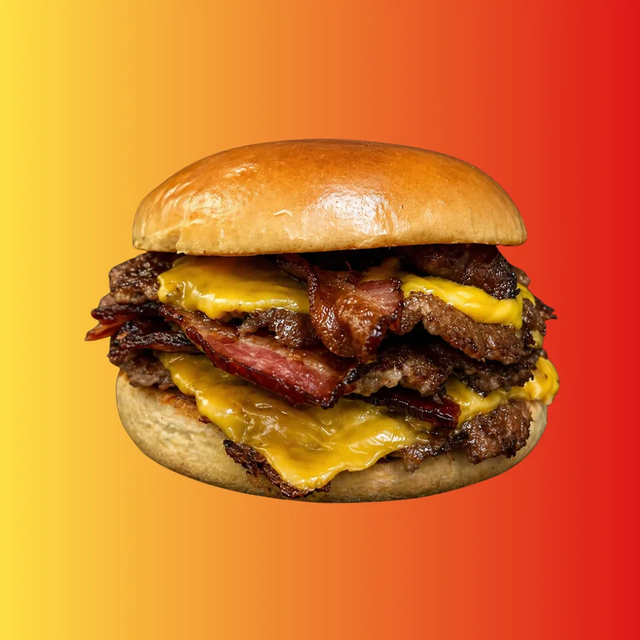 Hamburguesa Triple Bacon Cheese